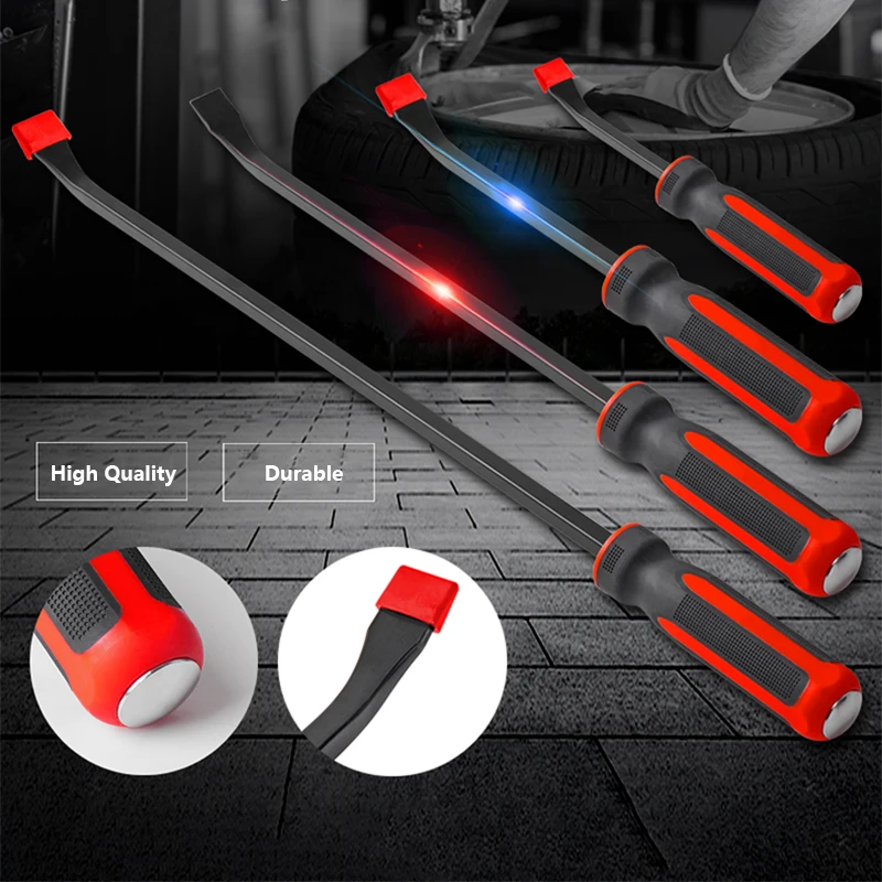 

Multifunctional Heavy Pry Bar Set Repair Manual Special Tool Motorcycle Bicycle Car Tire 8/12/18/24 Inch Tire Changer Crowbar