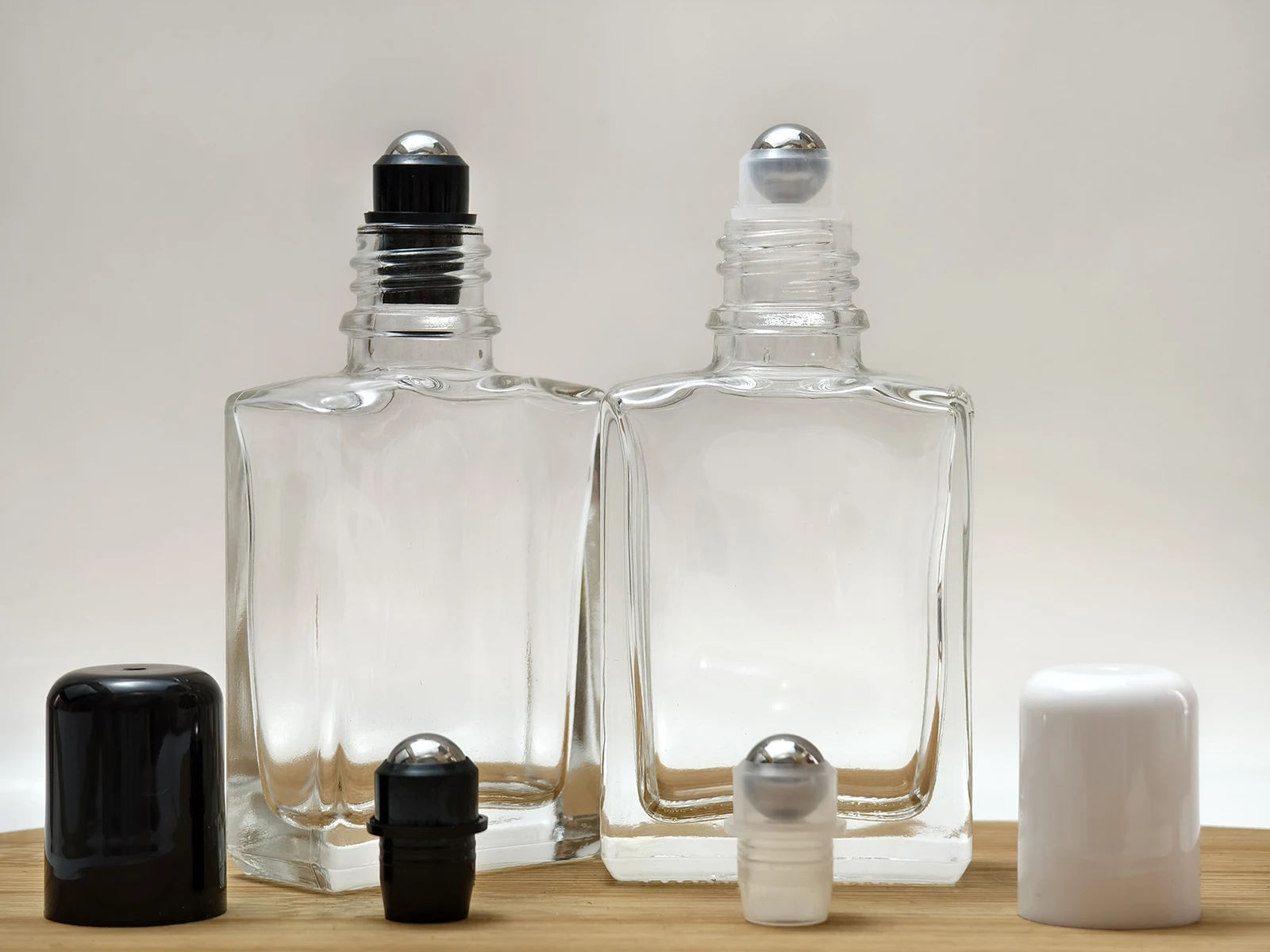 1x15 мл 30 50 100 квадратный плоский прозрачный/матовый стеклянный рулон на бутылке