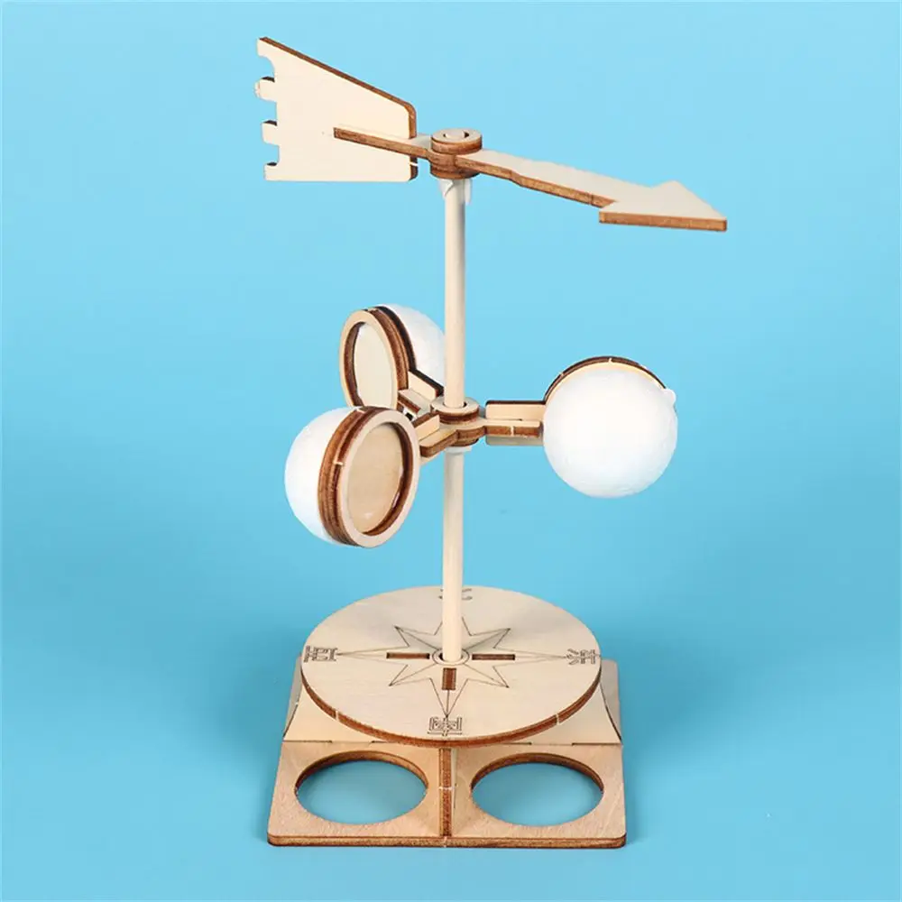 

DIY Hands-on Ability For Children School Projects Wind Vane Model STEM Toy Educational Kits Physics Learning
