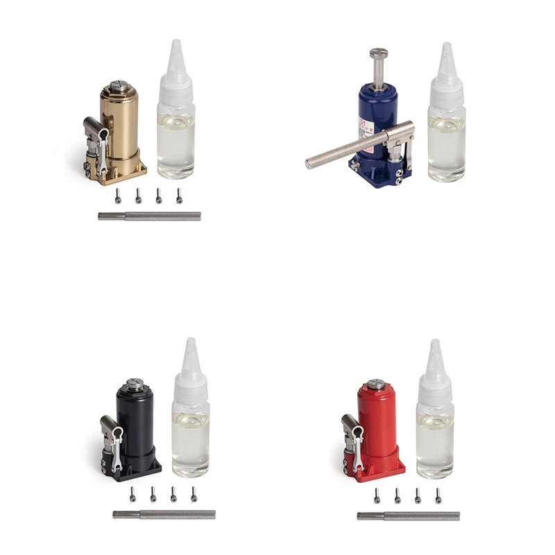 

Metal Mini Hydraulic Jack Puck For 1/8 1/10 RC Crawler Car Axial SCX10 Traxxas TRX4 D90 YK4081 YK6101 RGT 86120 MST