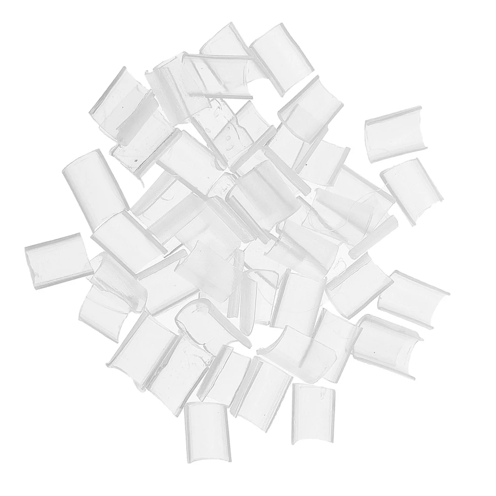Keratin Nail Rebonds Tips For Hair Extensions  100 Pieces Per Bag