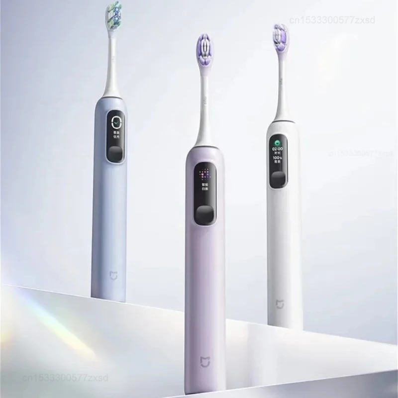 Фото Электрическая зубная щетка Xiaomi Sonic Sweep Vibration Pro с интеллектуальным распознаванием поверхности зуба, цифровым дисплеем, напоминаниями и водонепроницаемостью №2