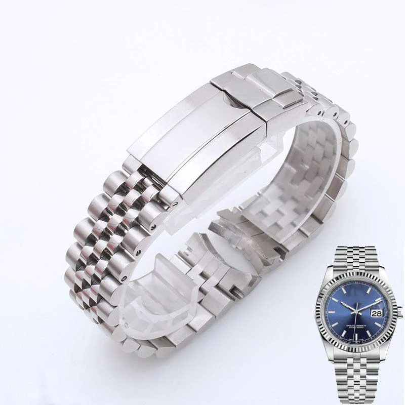 

High quality steel strip for Rolex Sub GMT Yacht Daytona Men Watch Strap Luxury Bracelet Mod Parts Replacement Accessories 20mm