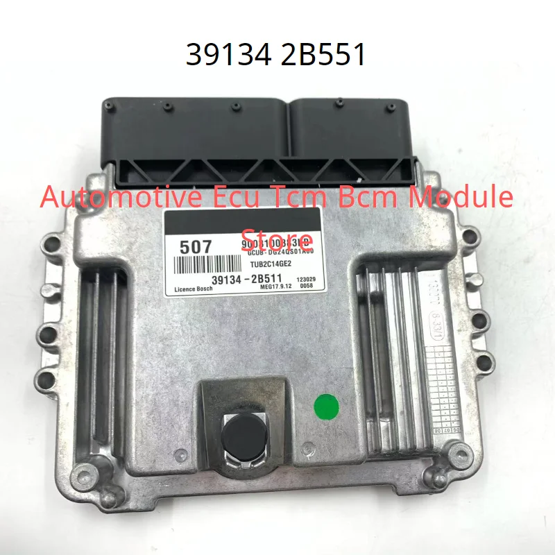 

39134-2B511 For KIA Rio Original New ECU Car Engine Computer Board Electronic Control Unit 391342B511 MEG17.9.12 E90B