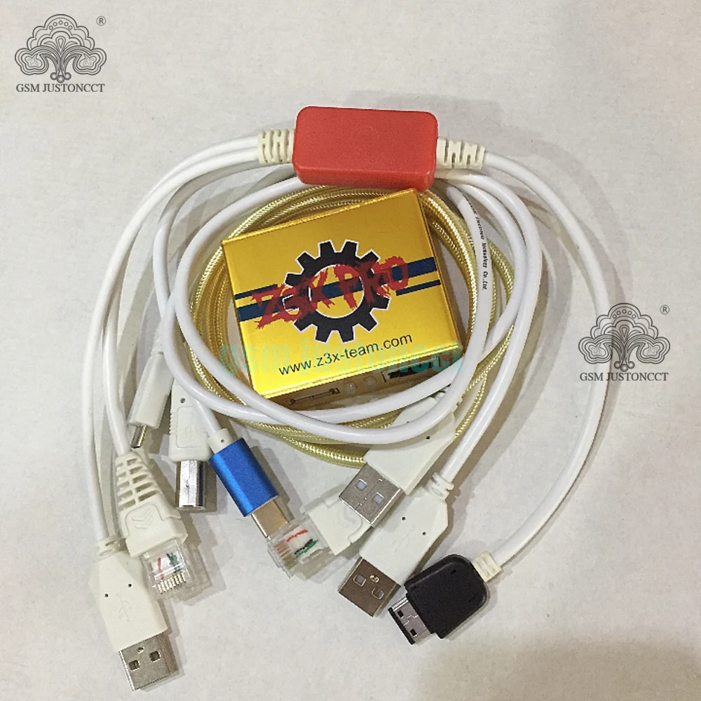 Оригинальный новый комплект z3x pro / USB-кабель 1a-b 4 кабеля для Samsung