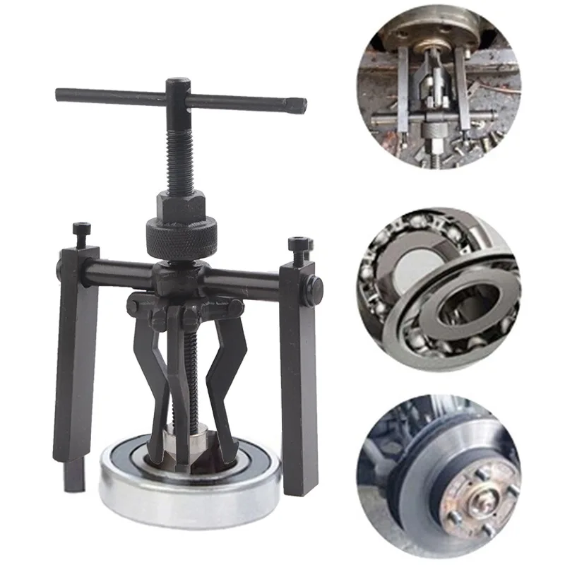 Car Inner Bearing Puller Gear 3-Jaw Extractor Heavy Duty Automotive Machine Tool Kit Roller Repair Tools |