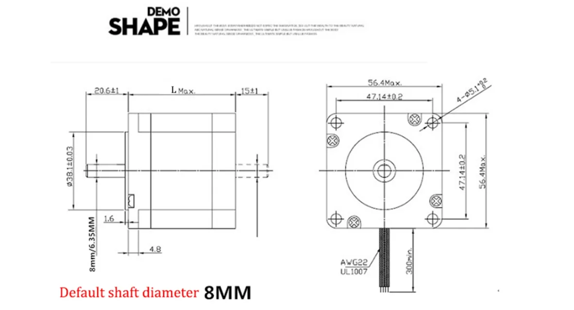 Шаговый драйвер постоянного тока 9-42 В 1 8 Нм + комплекты двигателей Nema23 с двойным