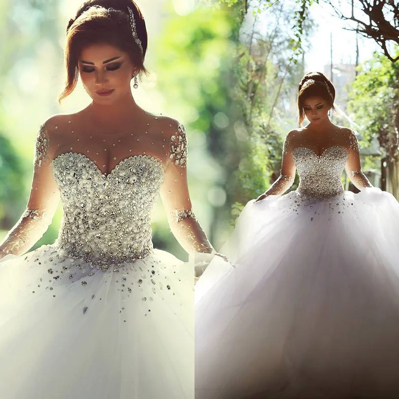

Очаровательные свадебные платья принцессы из прозрачной органзы, бальное платье с крупными бусинами, индивидуальный пошив, свадебные платья 2023