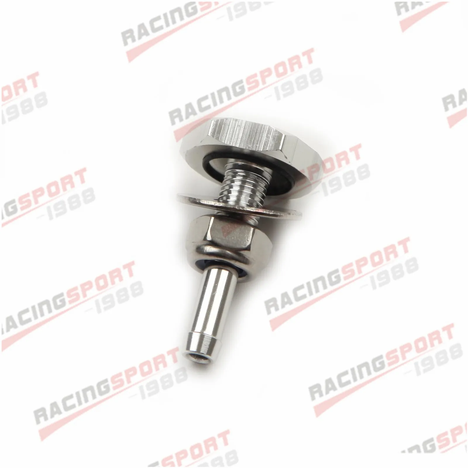 

Soft Mount Vacuum Line Fitting Kit 6mm Silicone Hose Lock Nut Washer O-ring Seal