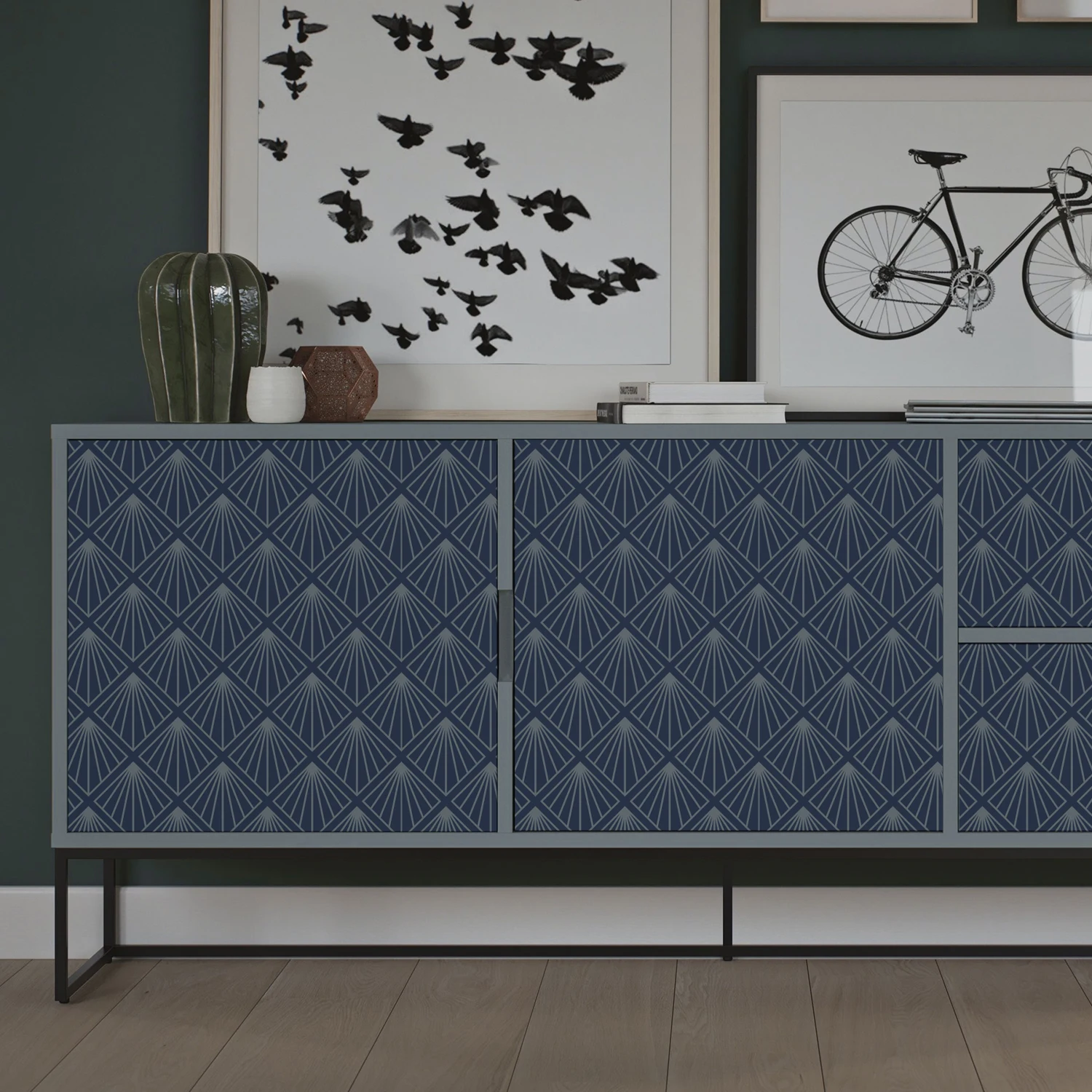 

Funlife®Серая, синяя линейная декоративная мебель, наклейки на стену, обои, самоклеящиеся обои для спальни, гостиной, домашний декор