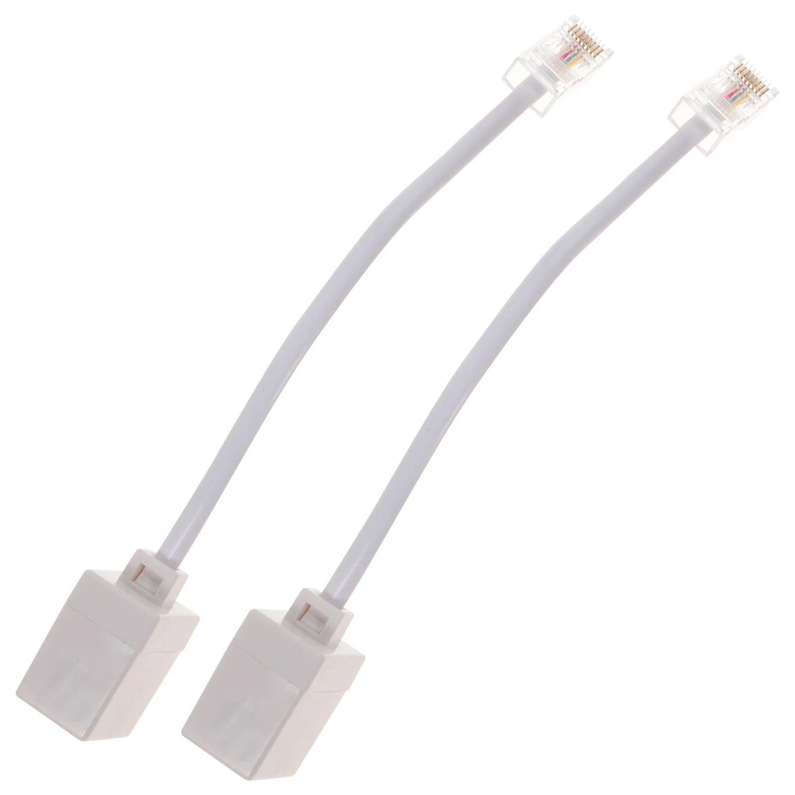 

Adapter Ethernet Rj45 Rj11 Telephone Connector Cable Line Converter Jack Cord