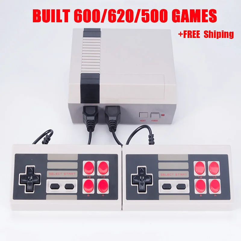 

HD Mini Retro Console Support HDMI&AV TV Handheld Game Player Video Game Console To TV With 600/500 games Built-in