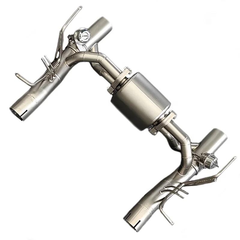 Высокопроизводительный Axleback для Ferrari F8 Spider Tributo 3 9l V8 Ss304 Valvetronic глушитель с