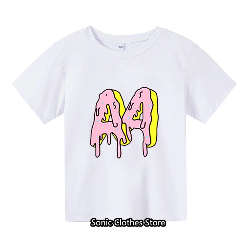 Футболка Merch A4 Детская летняя одежда мужская и женская футболка с коротким