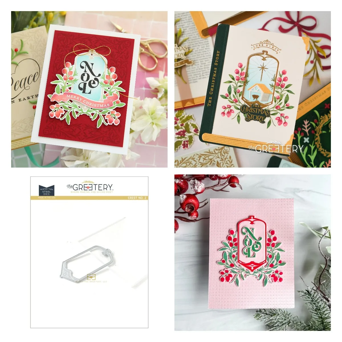 С Рождеством 2024 металлическая резка данных тонкая линия предметы первой