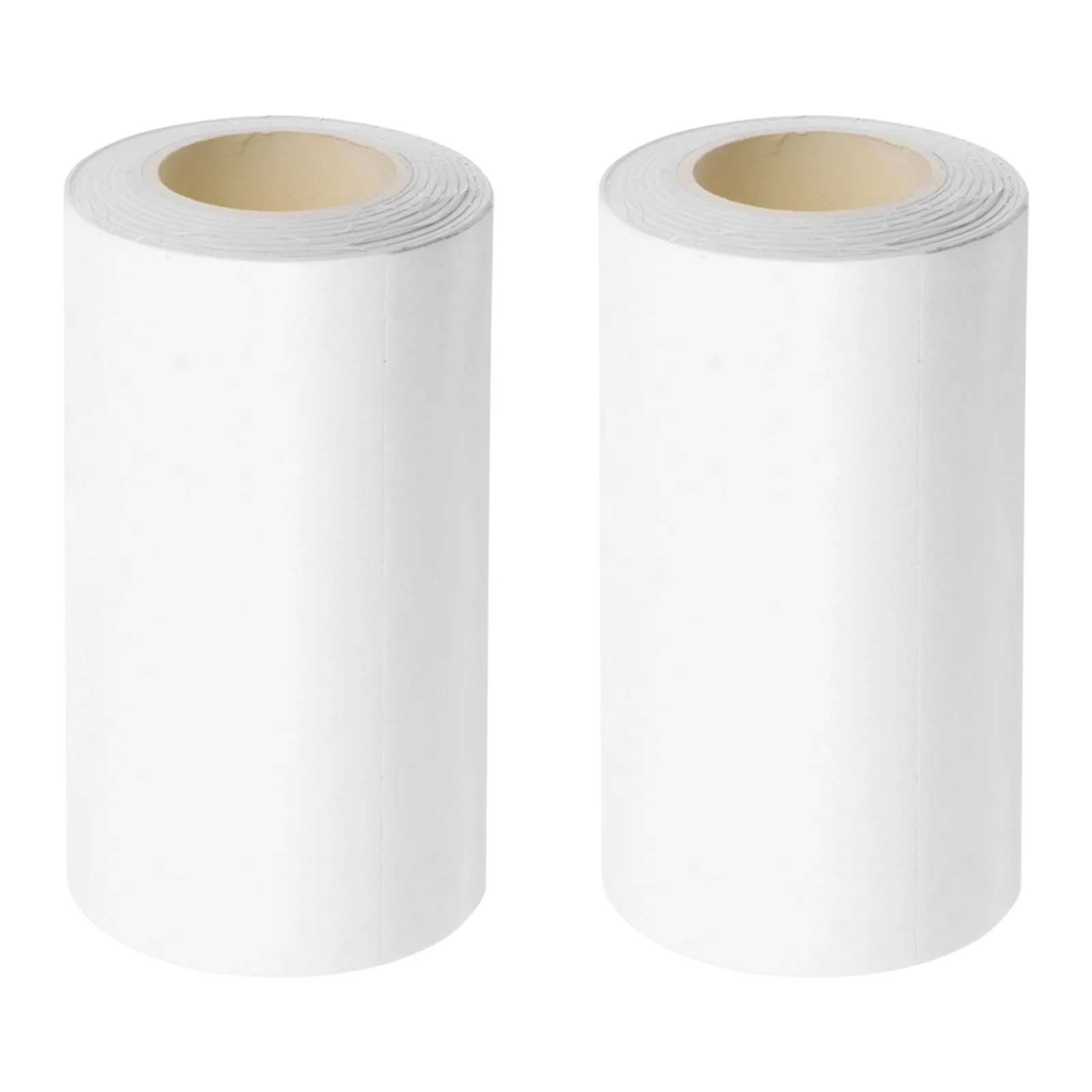 

2 Rolls Hand Account Release Paper Double Side Adhesive Tape Non-stick Blank DIY Supply Photo Album Sticker Rolling