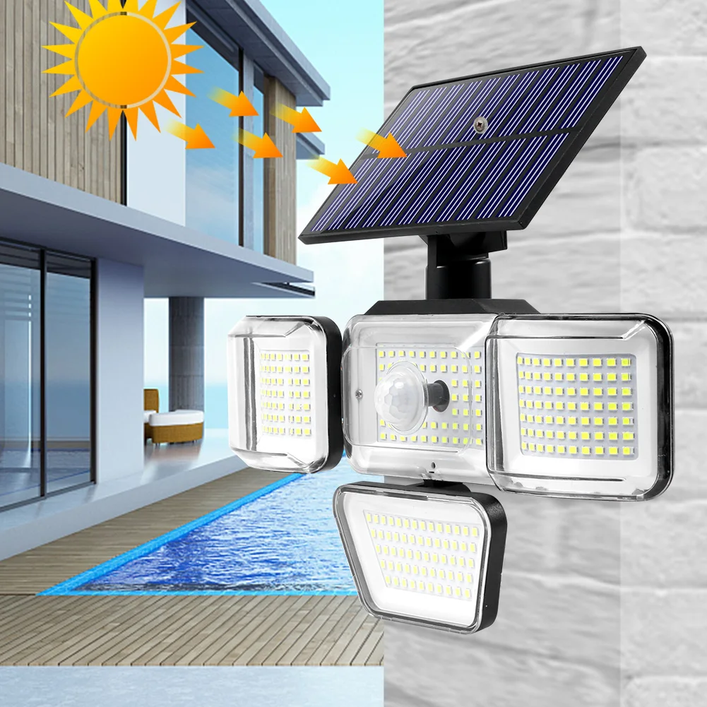 

Portable Outdoor Solar Spotlights Pir Motion Detector Retro Led Solar Light 3 Modes for Balcony Courtyard Garden Landscape Decor