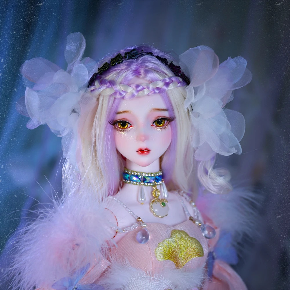 

Dream Fairy BJD 1/3 Doll 62cm fairy like flower Ball Jointed body SD MSD with Clothes Shoes Makeup for Girls