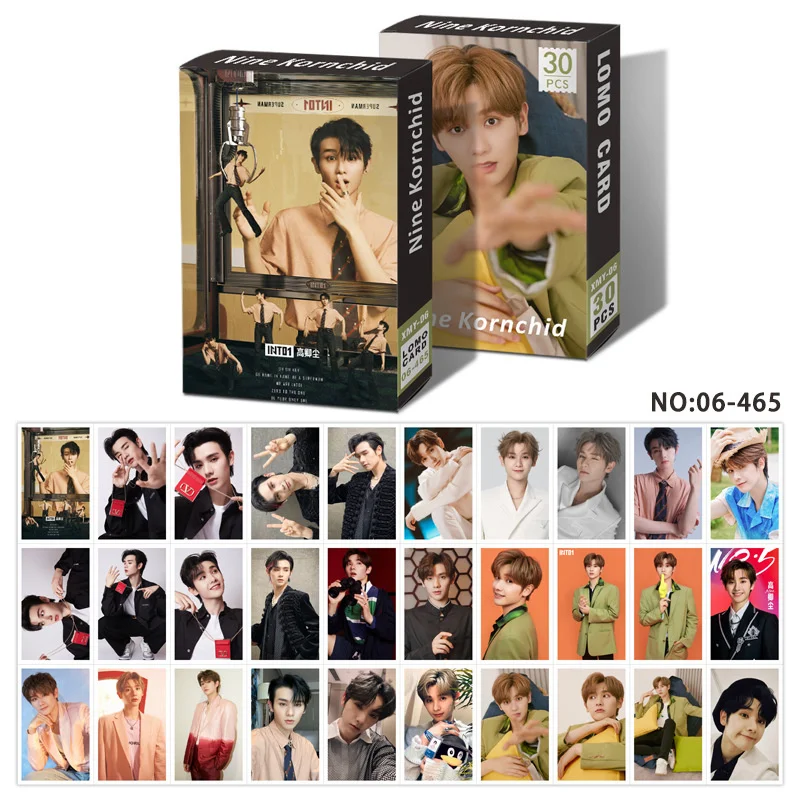 30pcs/set Taixing INTO1 Creation Camp 2021Chap SBFIVE KAOUP BlessingCard LOMOCard PhotoCard Fan Favorite Thailand Fashion Gifts |