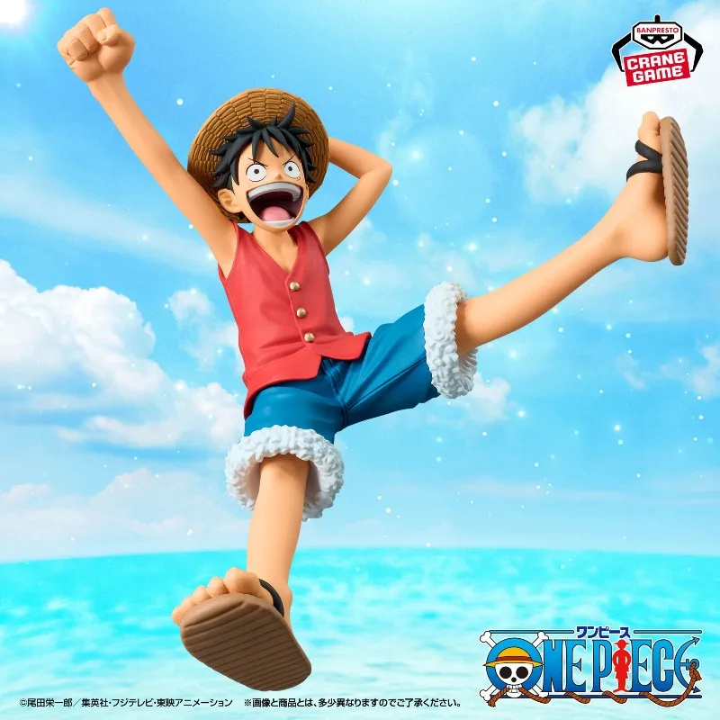 Фото В наличии BANDAI BANPRESTO One Piece Luffy ROMANCE DAWN-MONKEY.D.LUFFY Vol.1 Vol.2 Коллекционные фигурки персонажей аниме, подарки AS №3