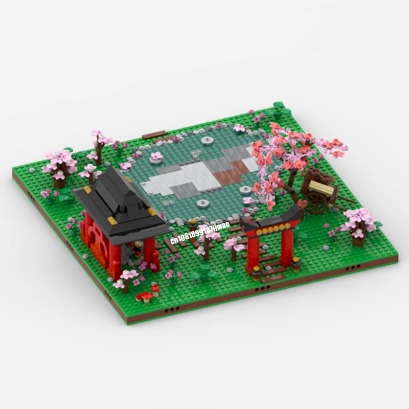 1172 шт. знаменитый фильм лидер продаж уличный вид драже камень усадочная модель