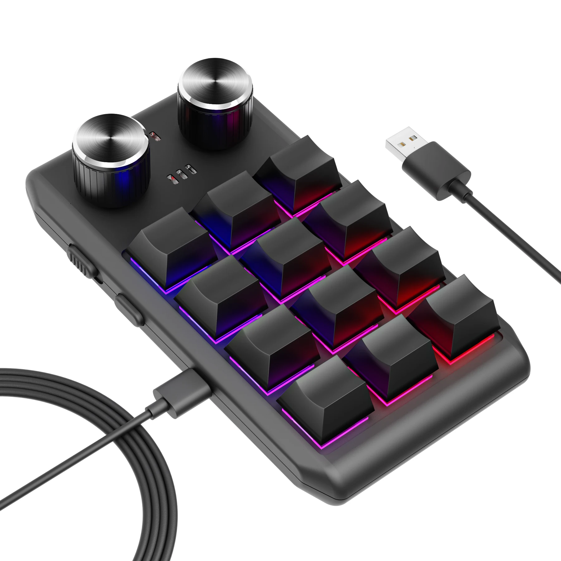 

USB-клавиатура Механическая игровая, 12 клавиш, Bluetooth