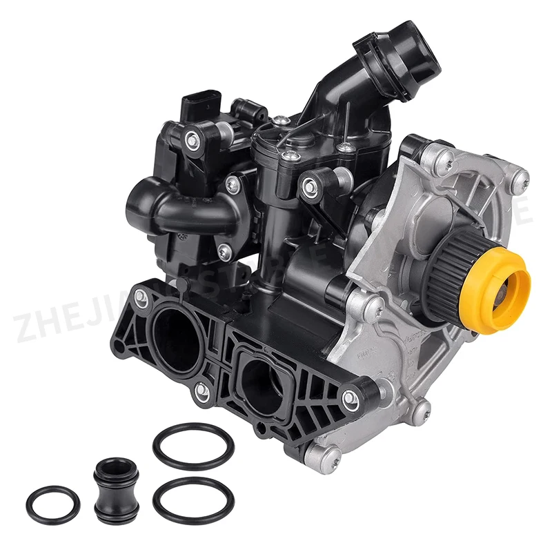Корпус термостата водяного насоса в сборе 06л 121111 H 06L 121011 B Для VW GOLF Passat Tiguan Jetta AUDI A3