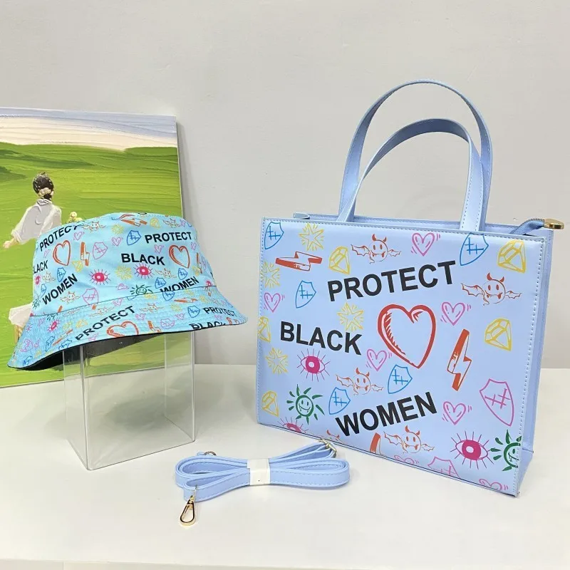 Elegant Ladies Handbags Protect Black Women Tote Bags Fashion Women's Leather Shoulder Bag Chic High Capacity Tote Crossbody Bag