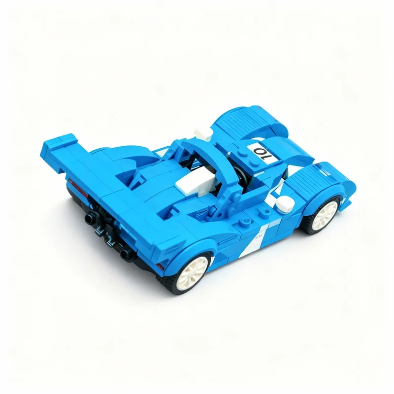 Фото 327 деталей MOC Lola B98 10 Judd Vaillant City Champions, модель строительных блоков, игрушка, рождественские подарки, конструктор, творческое рукоделие, DIY №4