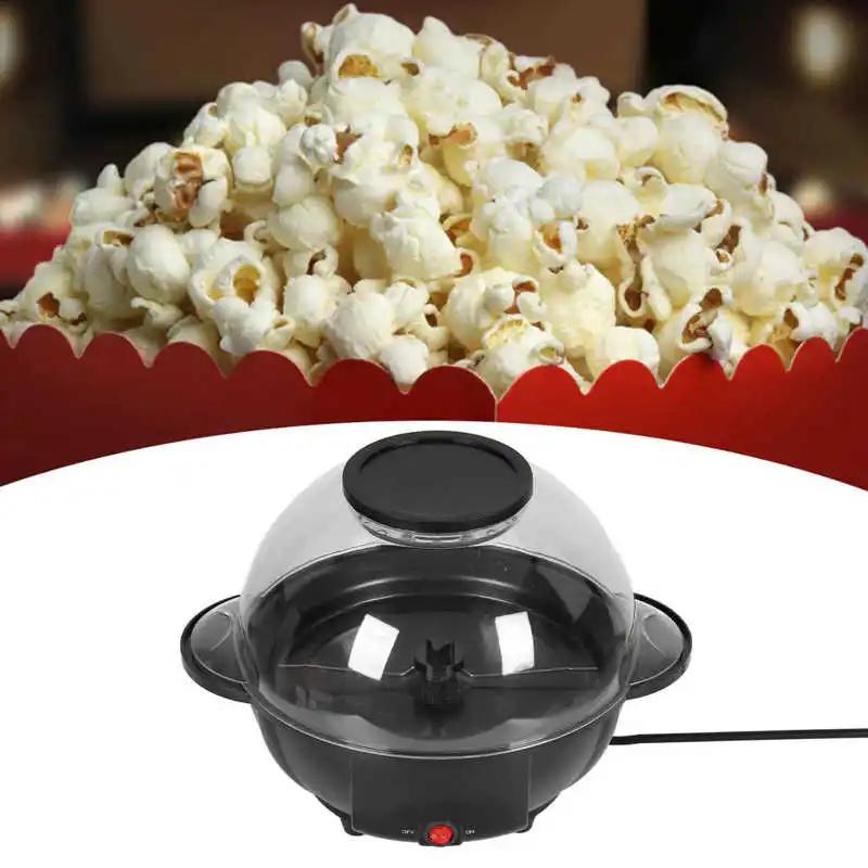 Popcorn Maker Mini Popcorn Machine Full Automatic DIY Spheroidal Corn Popcorn Maker for Home Kitchen Pipoqueira Eletrica