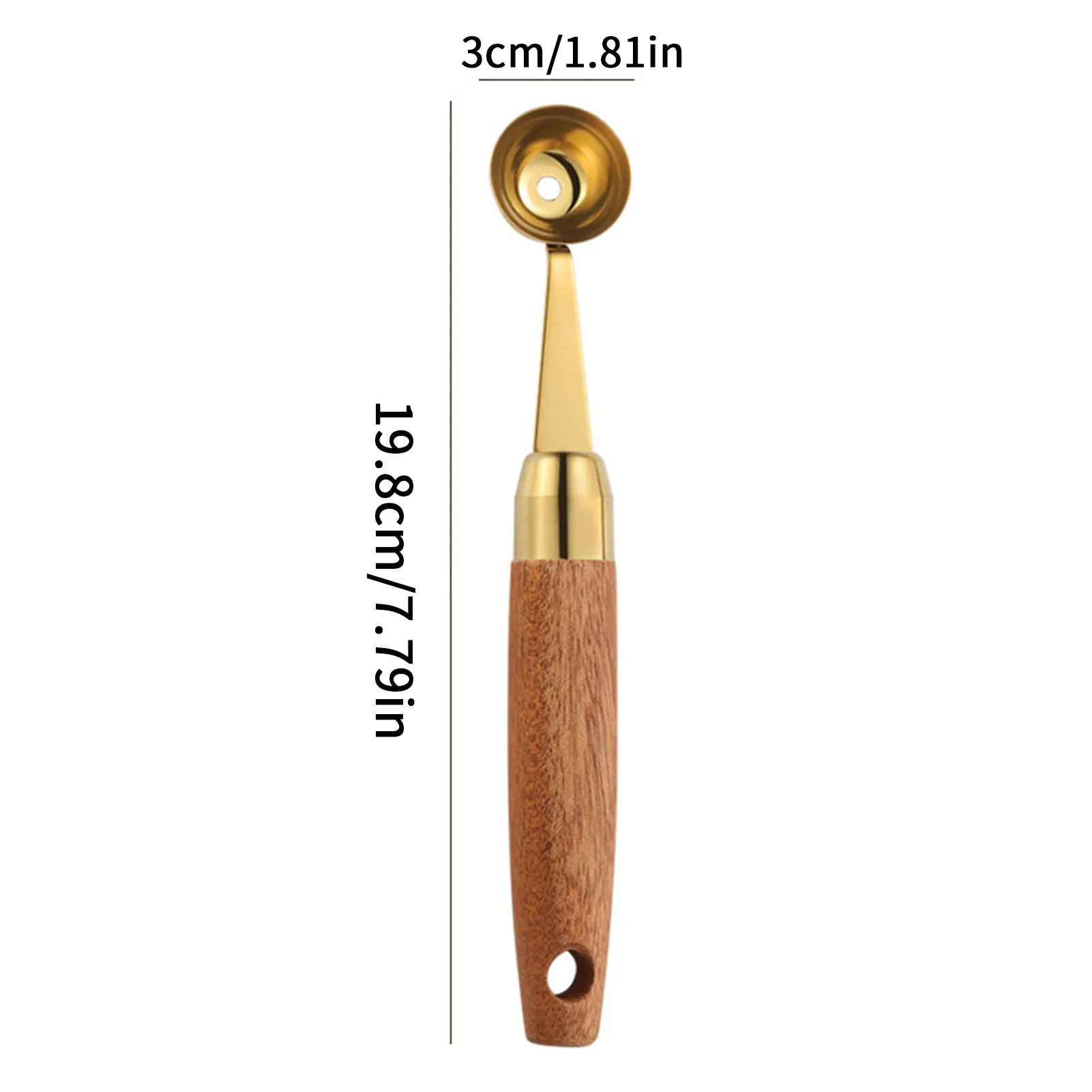 Ложка для арбуза совок печенья дыни фруктов мороженого с отверстием |