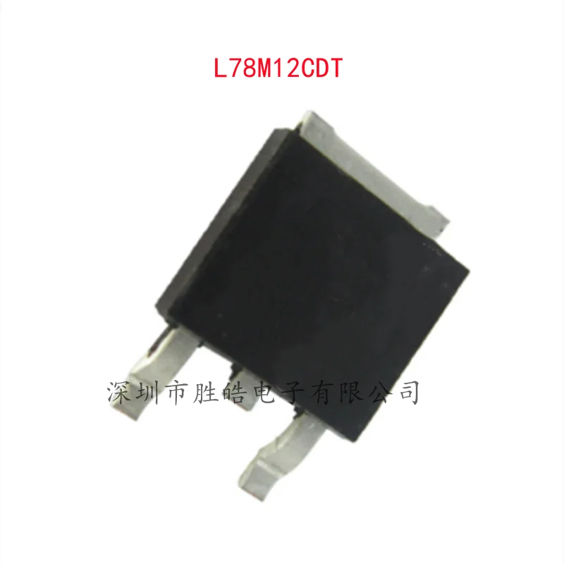 

(10PCS) NEW L78M12CDT L78M12 78M12CDT 12V/0.5A Three Terminal Regulator TO-252 Integrated Circuit