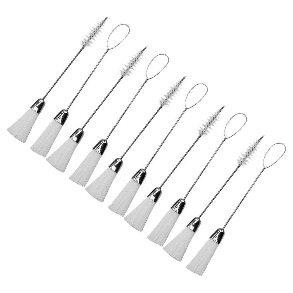 

10 Pcs Sewing Machine Brushes Tools Cleaning Multi-functional Car Interior Cleaner Gaps Small Kit Keyboard