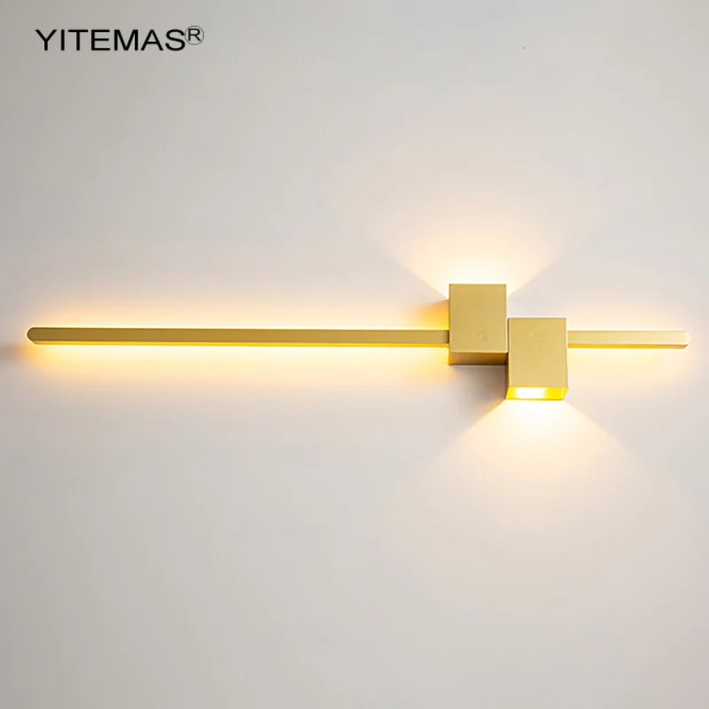 Большая настенная лампа современное бра для лестницы светодиодный настенный