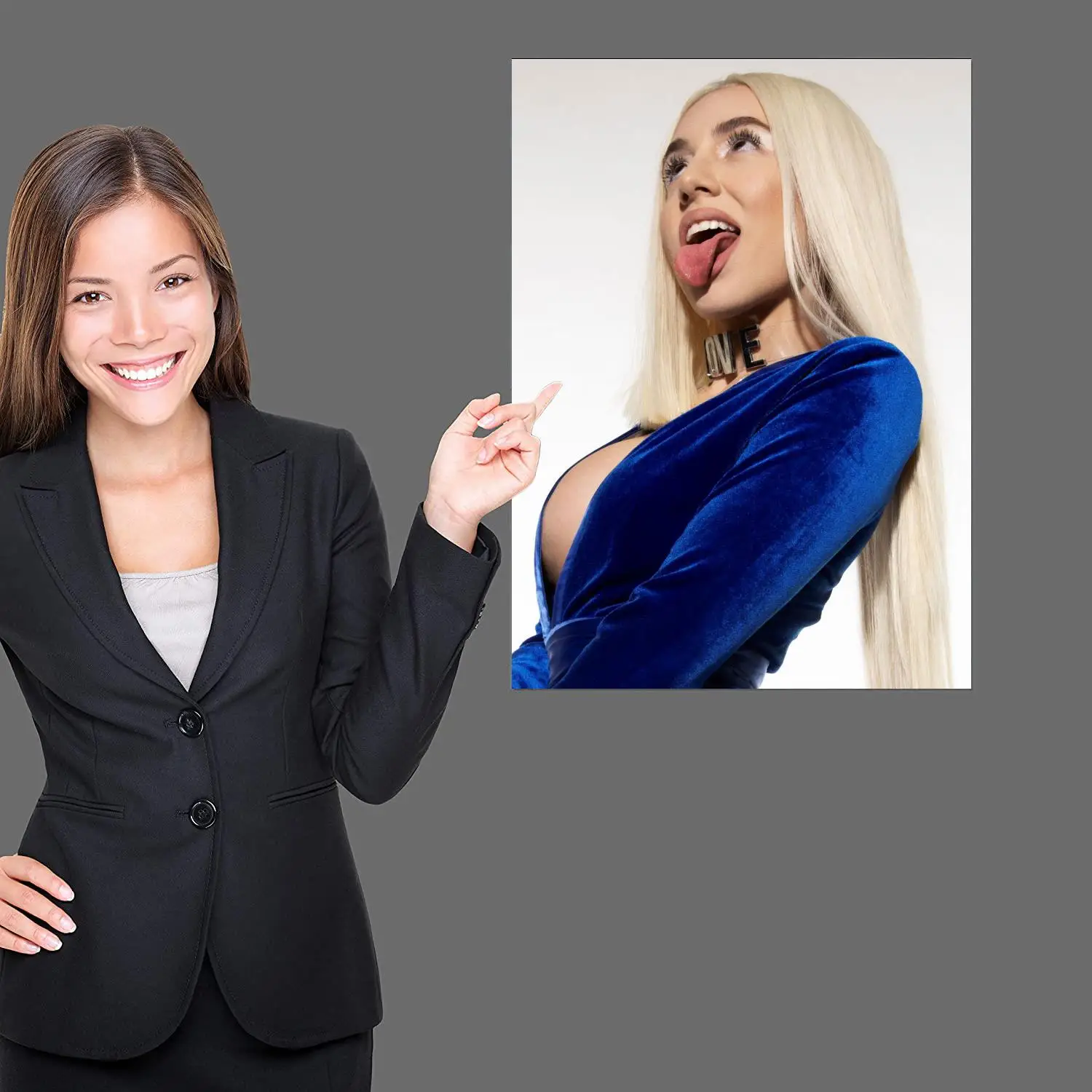 Постеры на холсте с изображением поп-музыки Singer Ava Max 24x36