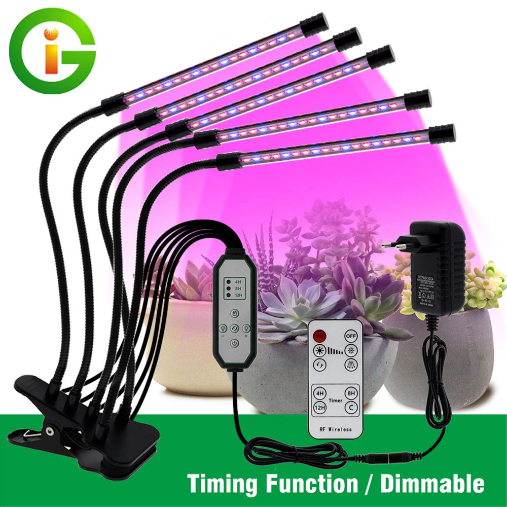Usb Phyto Lamp Full Spectrum Fitolampy With Control For Plants Seedlings Flower Indoor Fitolamp Grow Box
