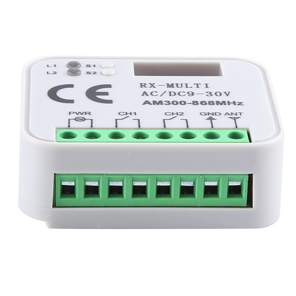 Универсальный многочастотный приемник RX 300-868 МГц 2 канала 12 В 24 релейный модуль