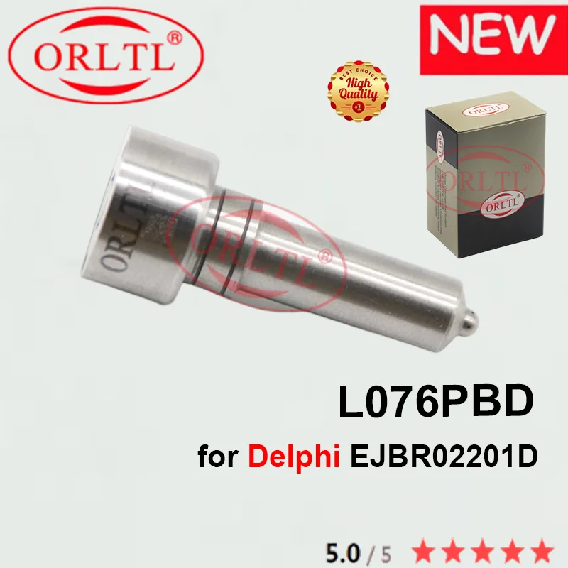 

ORLTL L076PBD для Delphi EJBR02201D новая дизельная Форсунка L076 PBD L076PBC автоматическая форсунка топливного инжектора