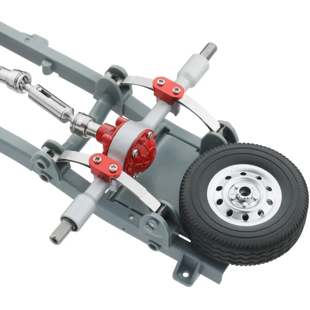 Стальная пластина амортизирующая листовая пружина подвеска для WPL D12 B14 B24 B16 B36