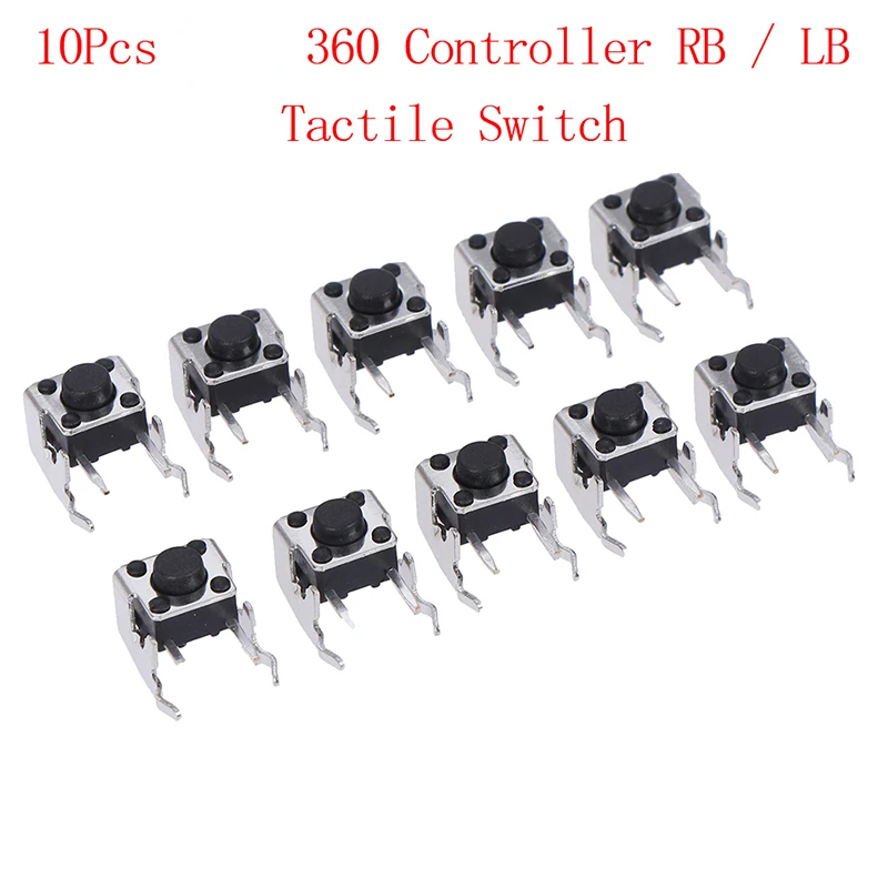 

sale 10Pcs Replacement Repair Parts LB RB Switch Bumper Joystick Button for Xbox 360 Controller