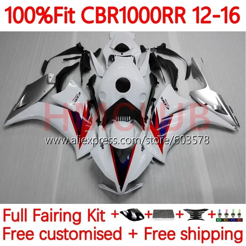 

Инъекция для HONDA CBR1000 CBR 1000RR 1000 RR CBR1000RR 2012 2013 2015 2014 12 13 14 15 16, белого цвета, фотосессия 2016 № 23
