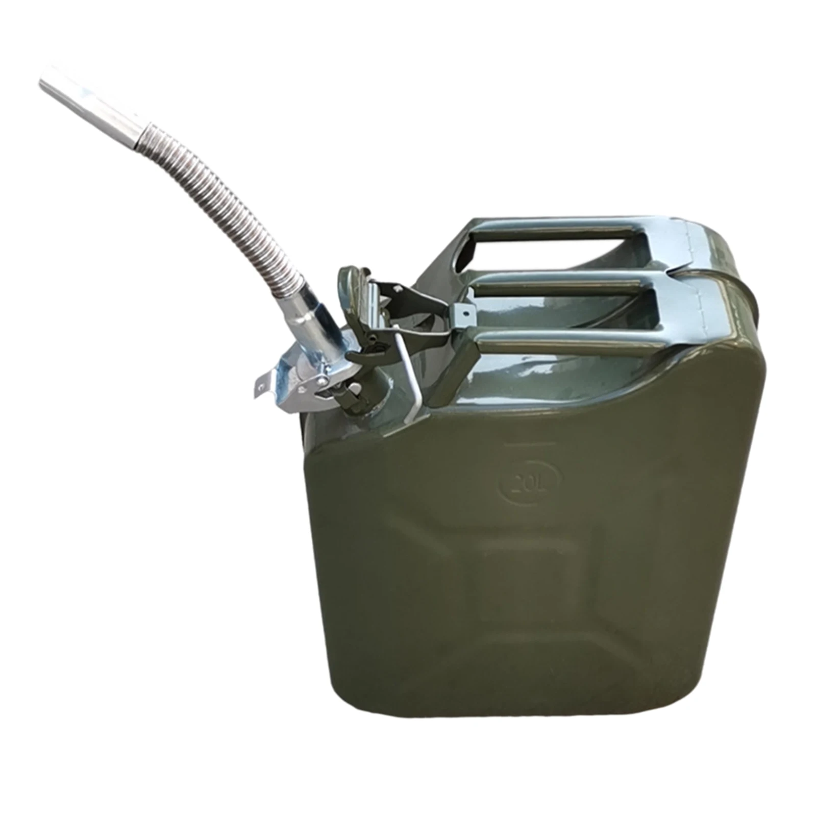 

Durable Petrol Spout Replacement Carbon Steel Plate Oil Barrel Guide Pipe Portable Reusable Petrol Spout Flexible Metal Oil