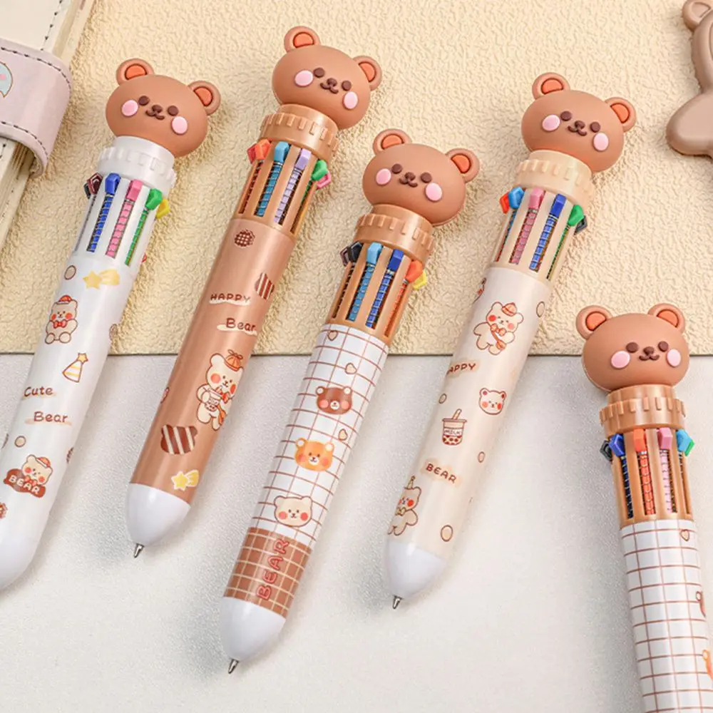 

1 шт., шариковые ручки 0,5 мм, 10 цветов