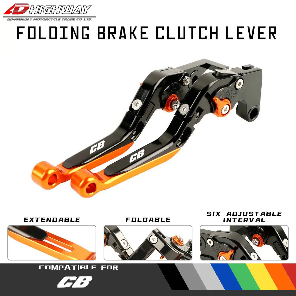 

20 Colors Brake Adjustable Extendable Folding Brake Clutch Levers For HONDA CB1100 GIO specia EX RS 2013-2019 CB1000R 2008-2016