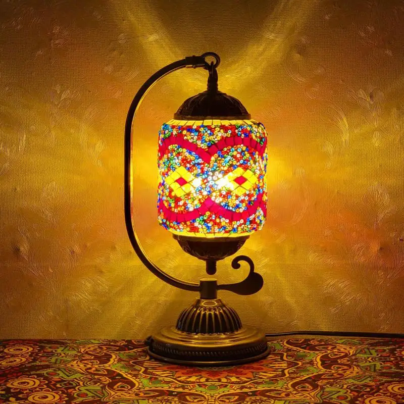 Марокканская лампа для спальни прикроватного столика украшения гостиной кафе