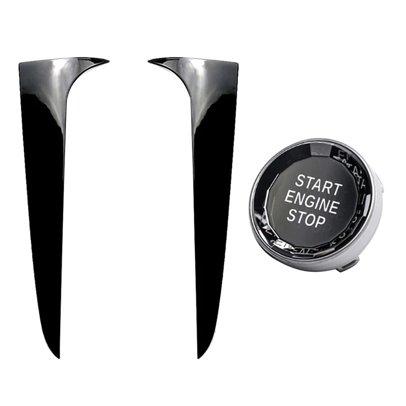 

Задний спойлер заднего окна, боковая полоса, крышка, отделка с переключателем включения и остановки двигателя, кристальная кнопка