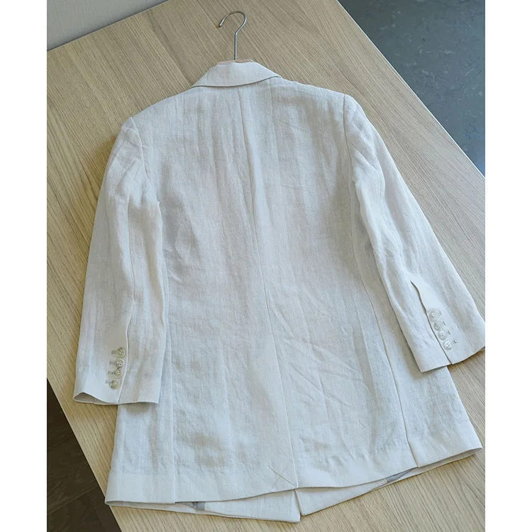 Женский офисный костюм элегантный блейзер с лацканами и шорты на молнии куртка