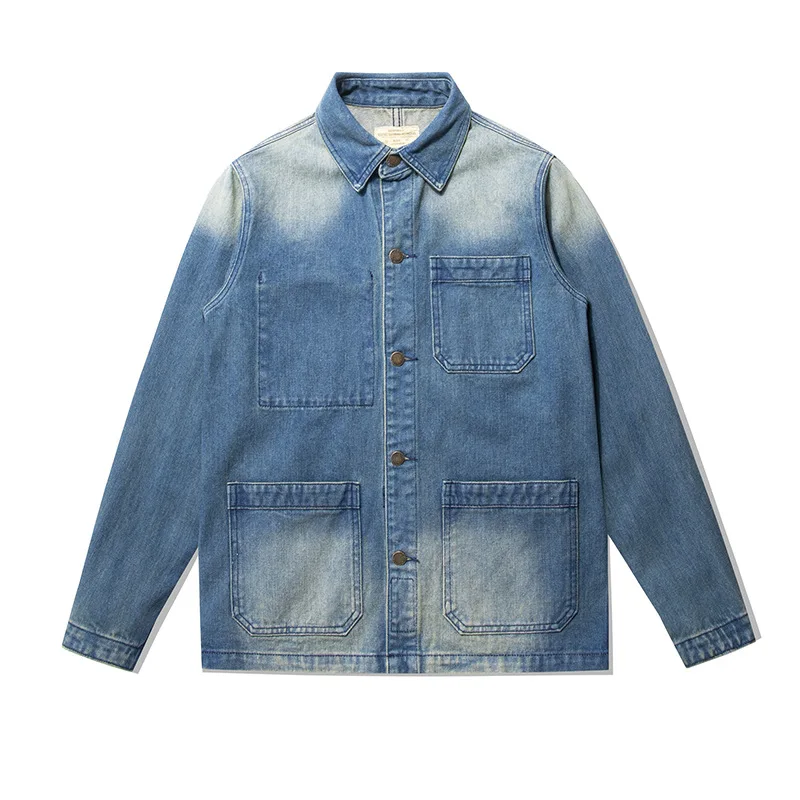 OKONKWO Винтажная джинсовая куртка