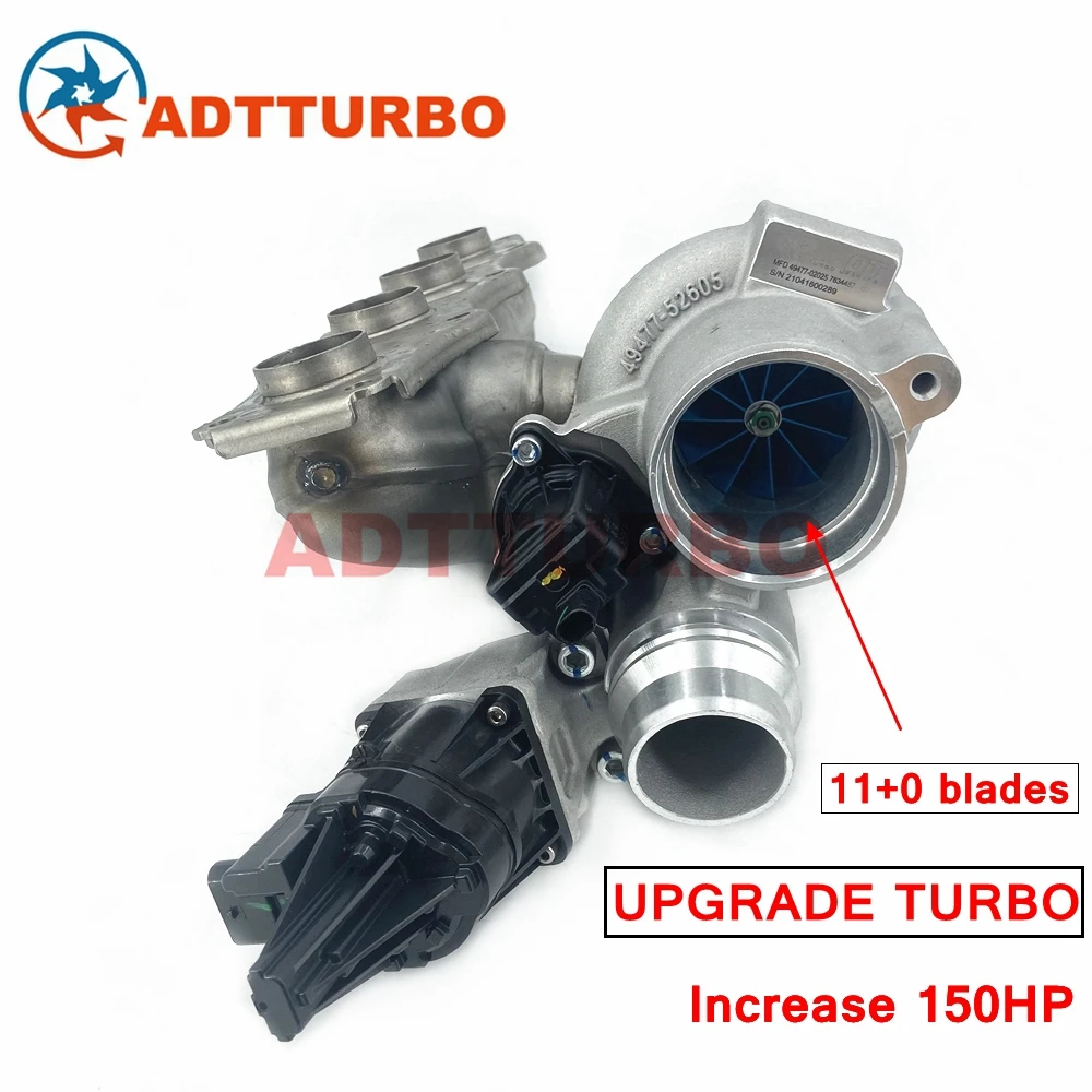 TD04 TD04LR6-04HR Upgrade Turbo 49477-02006 49477-02000 7588938 гибридная турбина для BMW 125 320 328 520 2 0 181HP 242HP N20 N26