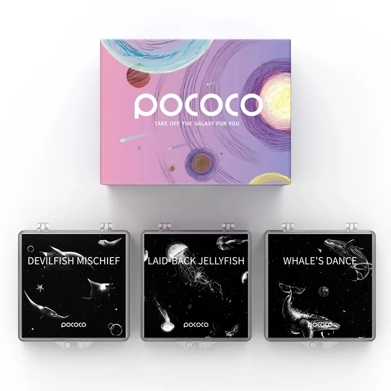 Фото Глубоководные чудеса - Диски для проектора POCOCO Galaxy, 5K Ultra HD, 3 штуки (без проектора) №2